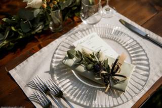 mise en place vintage matrimonio