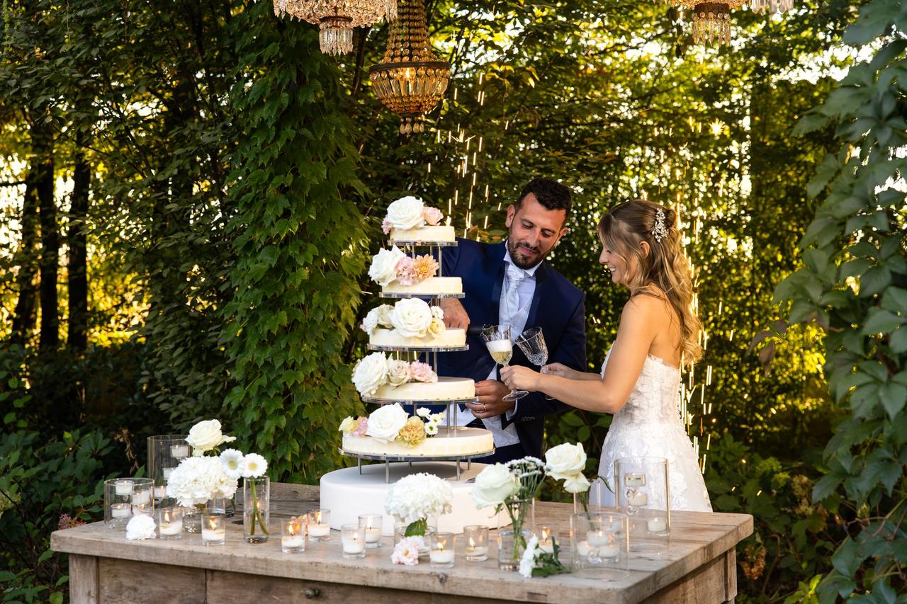torta matrimonio assemblabile