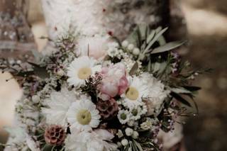 Bouquet sposa particolari vintage