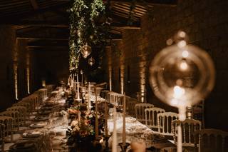 decorazioni per matrimonio invernale candelabri