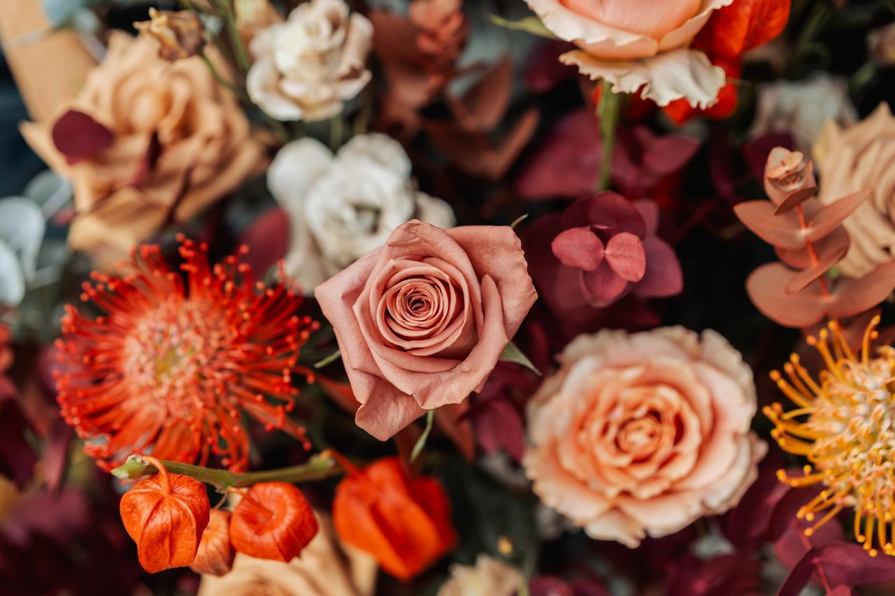 fiori sposa autunno