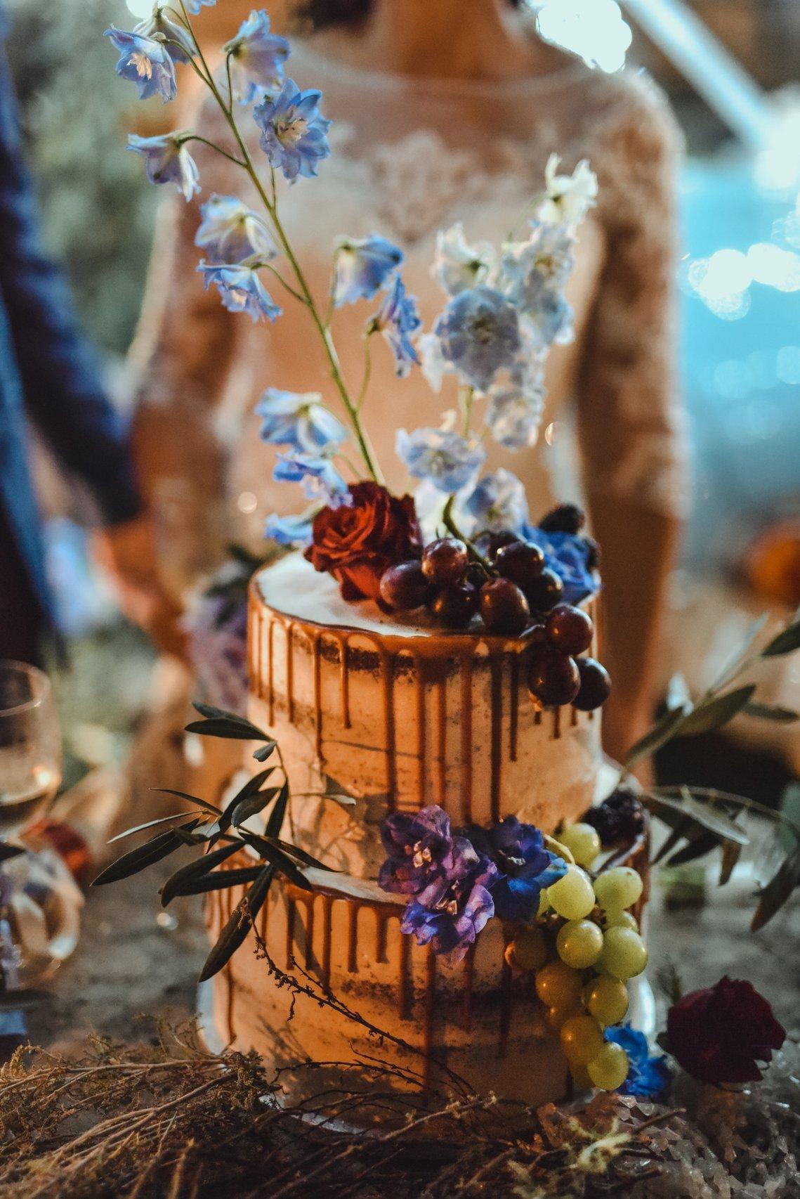 torta nuziale autunnale