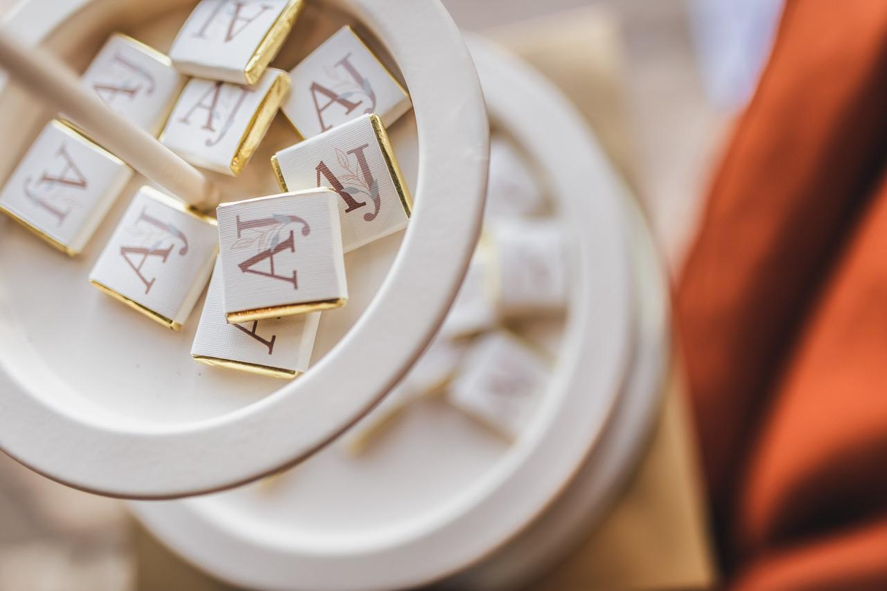 cioccolatini personalizzati sposi