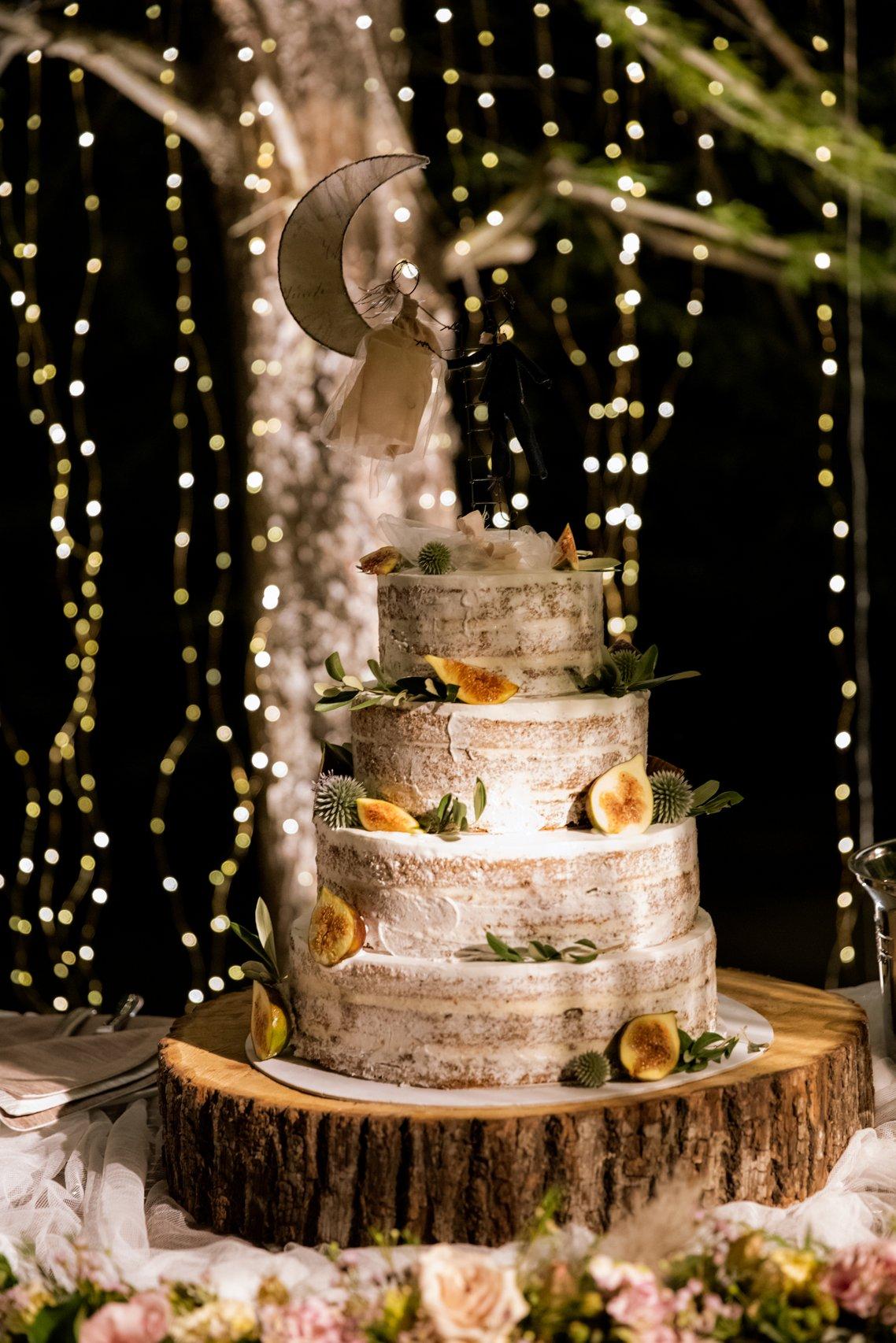 torta per matrimonio civile country chic