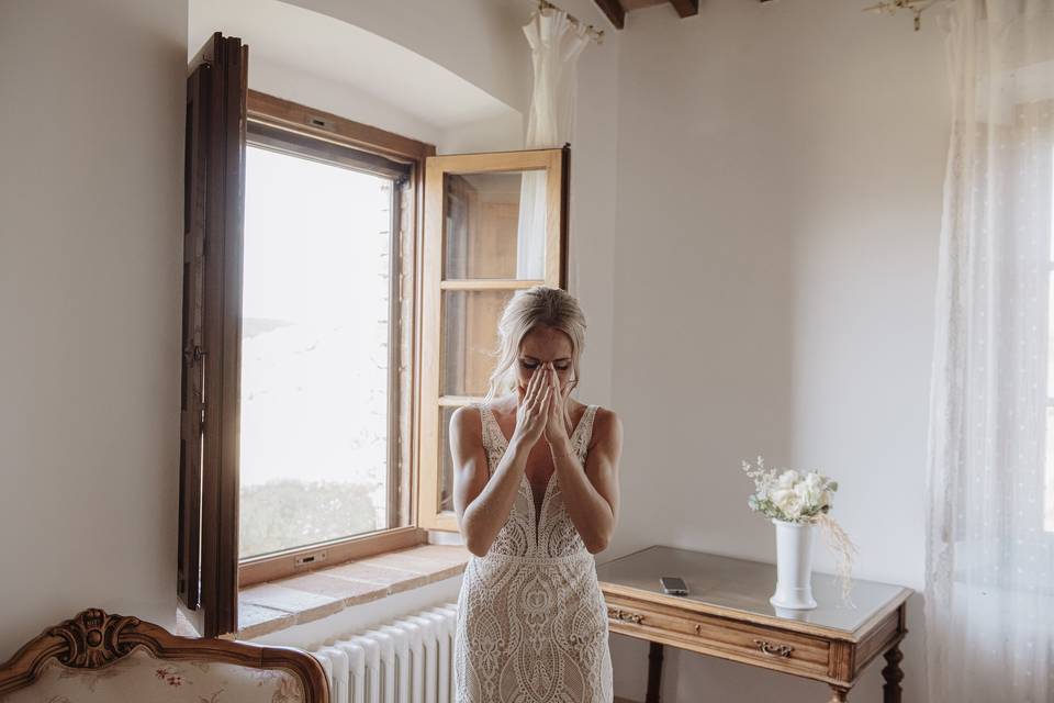 Foto sposa a casa: 70 immagini dei preparativi nel giorno delle nozze