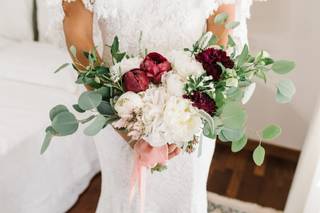 Bouquet sposa a cascata