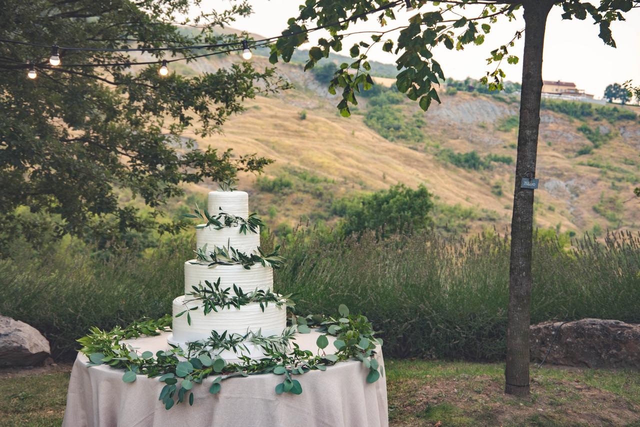 matrimonio verde torta