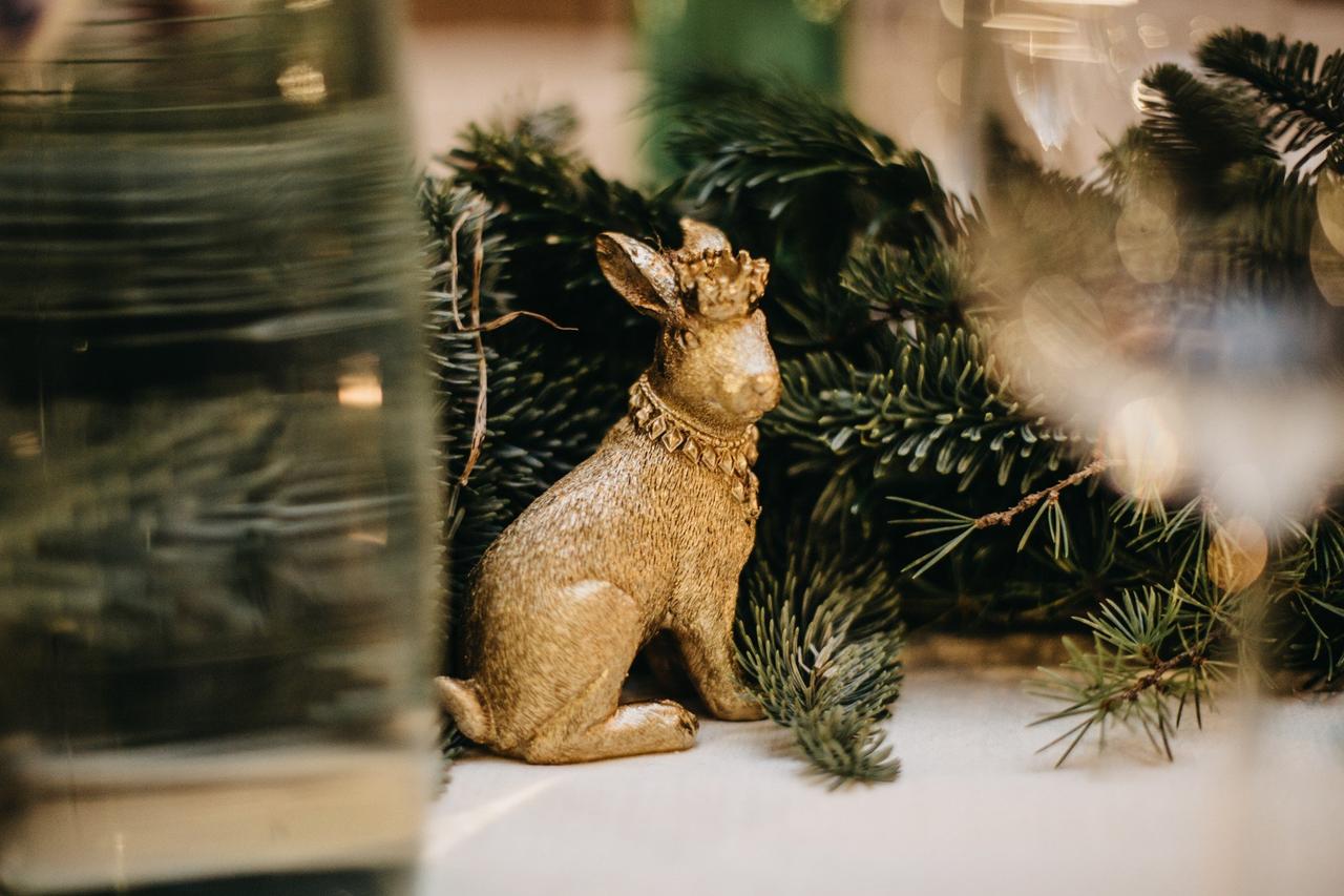 decorazioni per matrimonio invernale per i tavoli