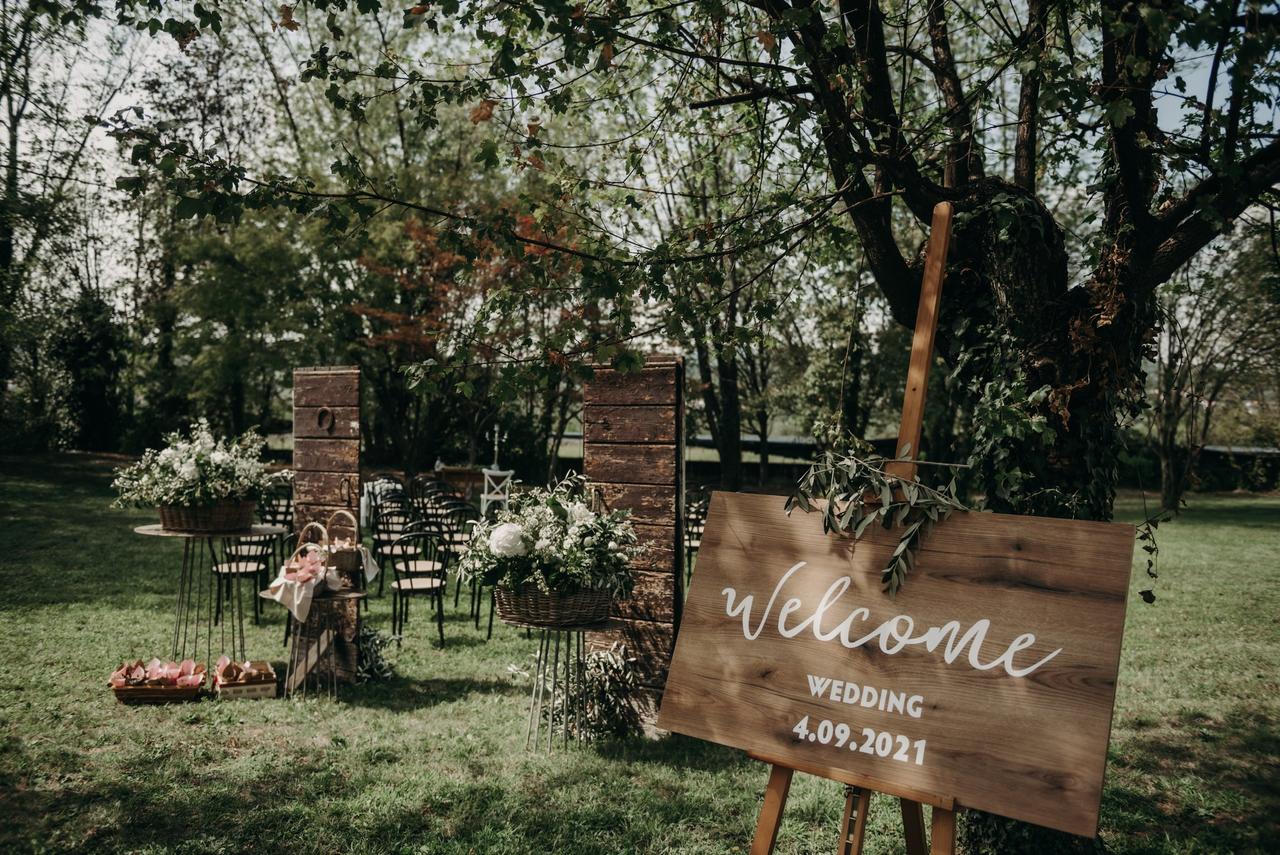 matrimonio tema verde allestimenti