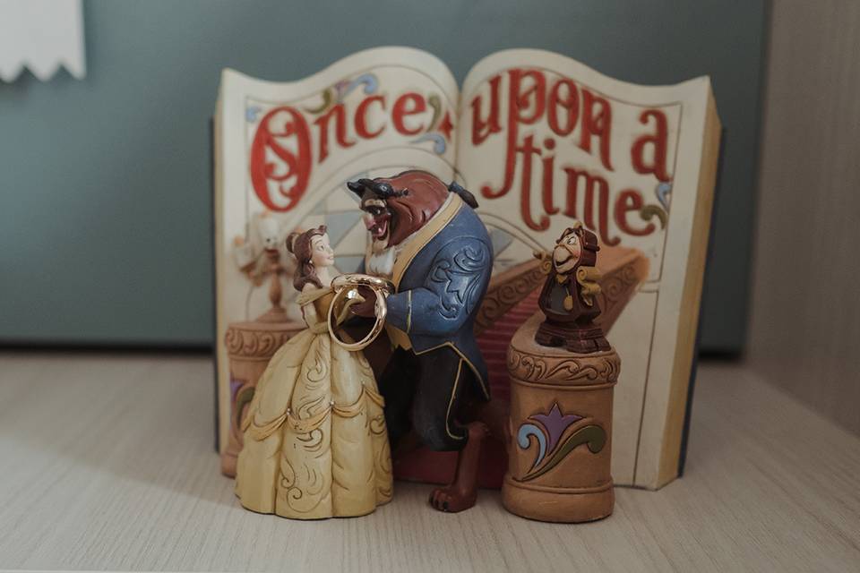 SEGNAPOSTO MATRIMONIO DISNEY