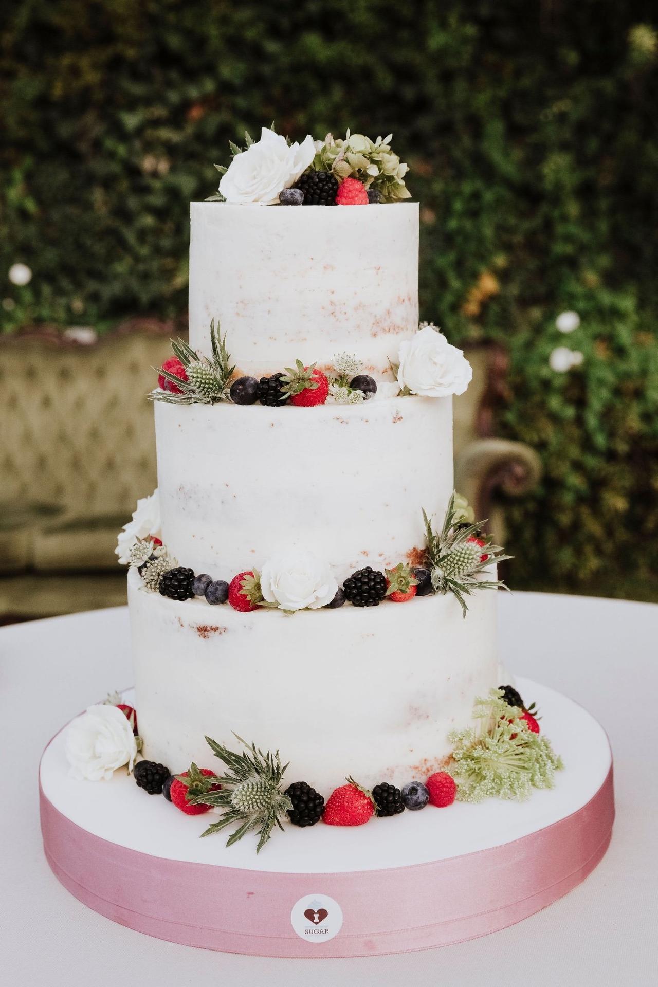 Torte nuziali romantiche