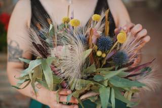 bouquet da sposa messy