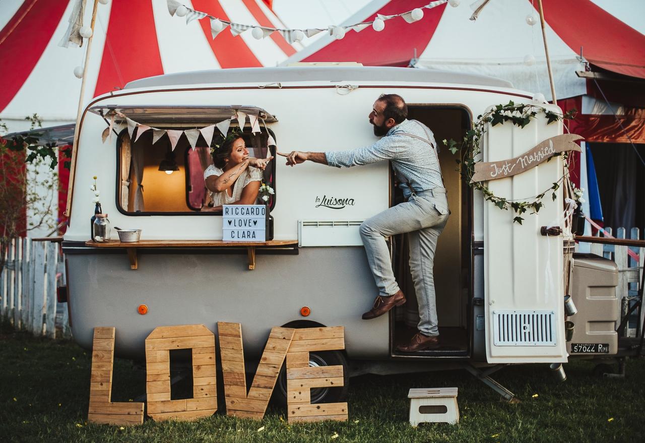 caravan come cocktail coerne- angoli matrimonio