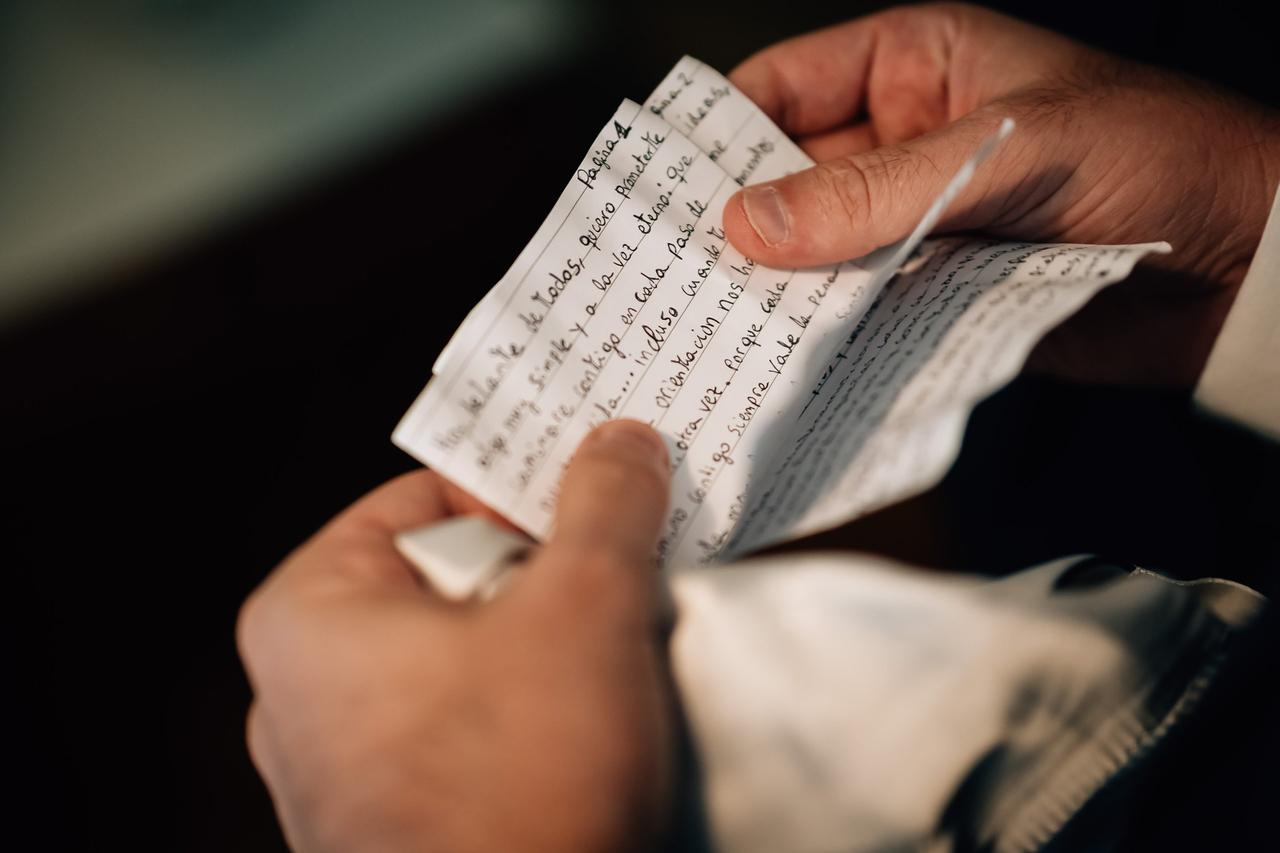lettera con frasi d'amore per lo spos