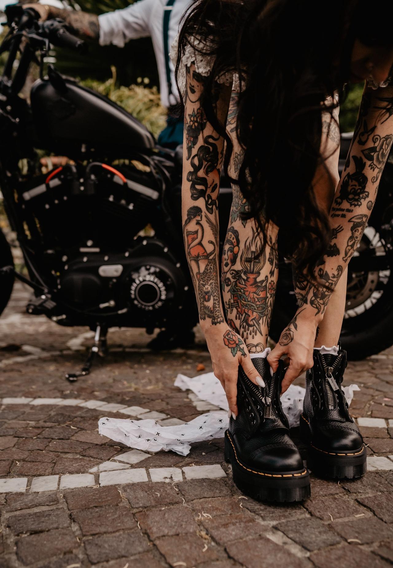 sposa rock scarpe sposa