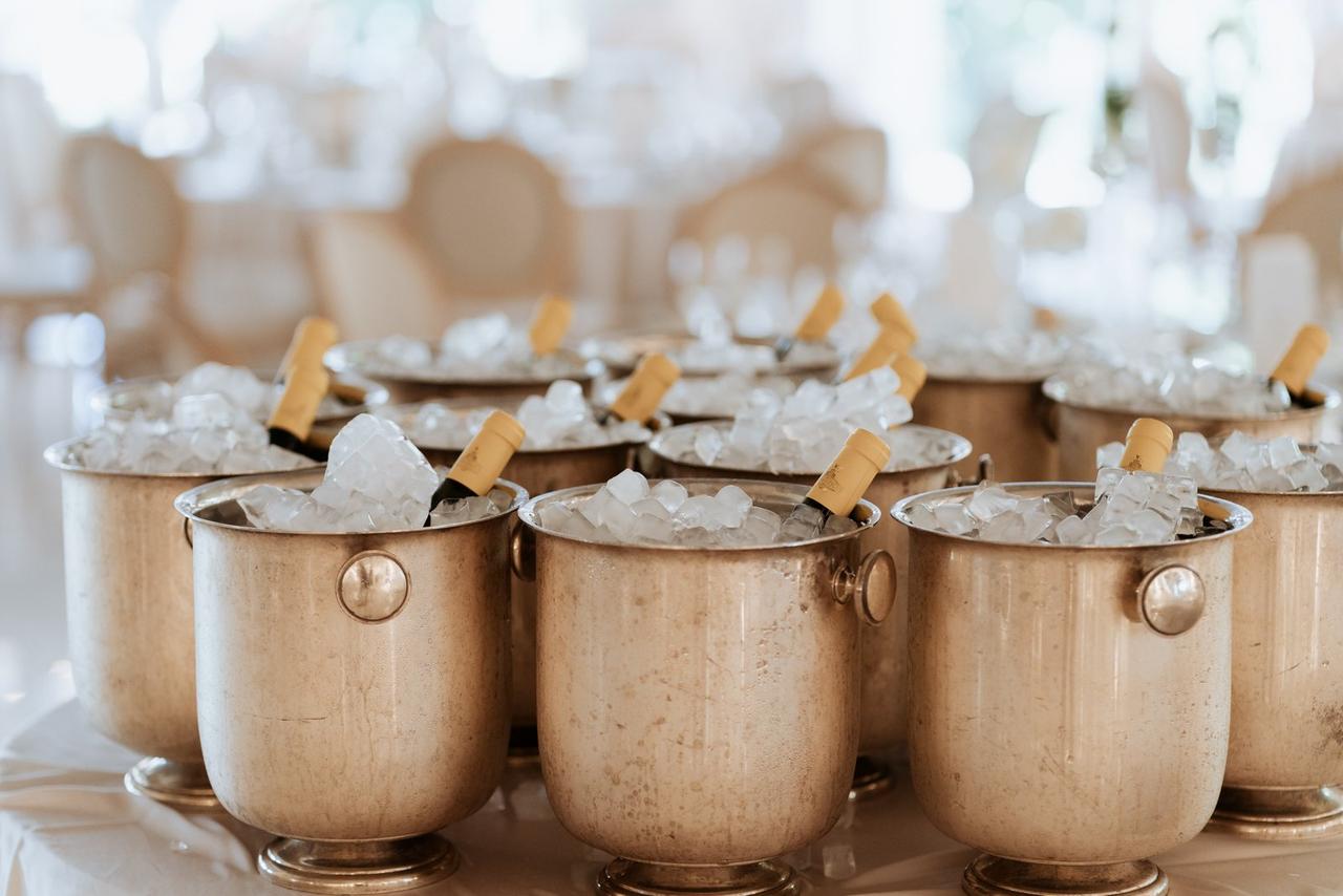 bottiglie di prosecco matrimonio open bar