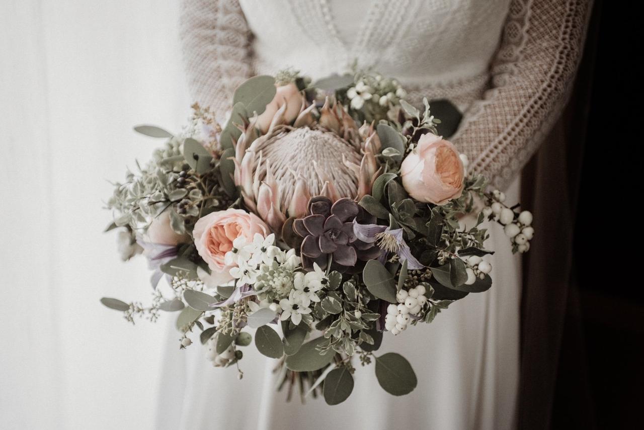 bouquet sposa boho chic