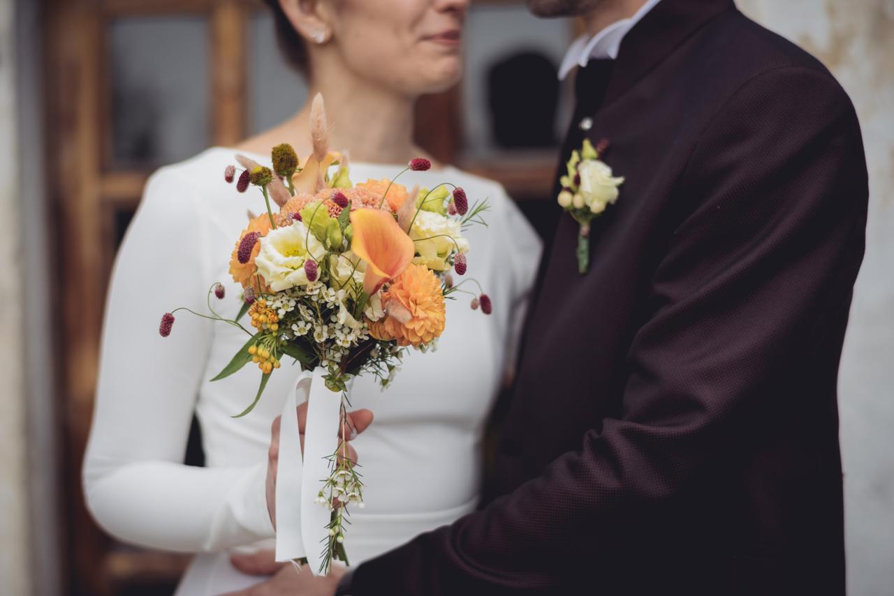 bouquet sposa autunnale piccolo