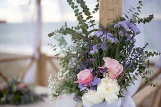 composizione floreale con lavanda