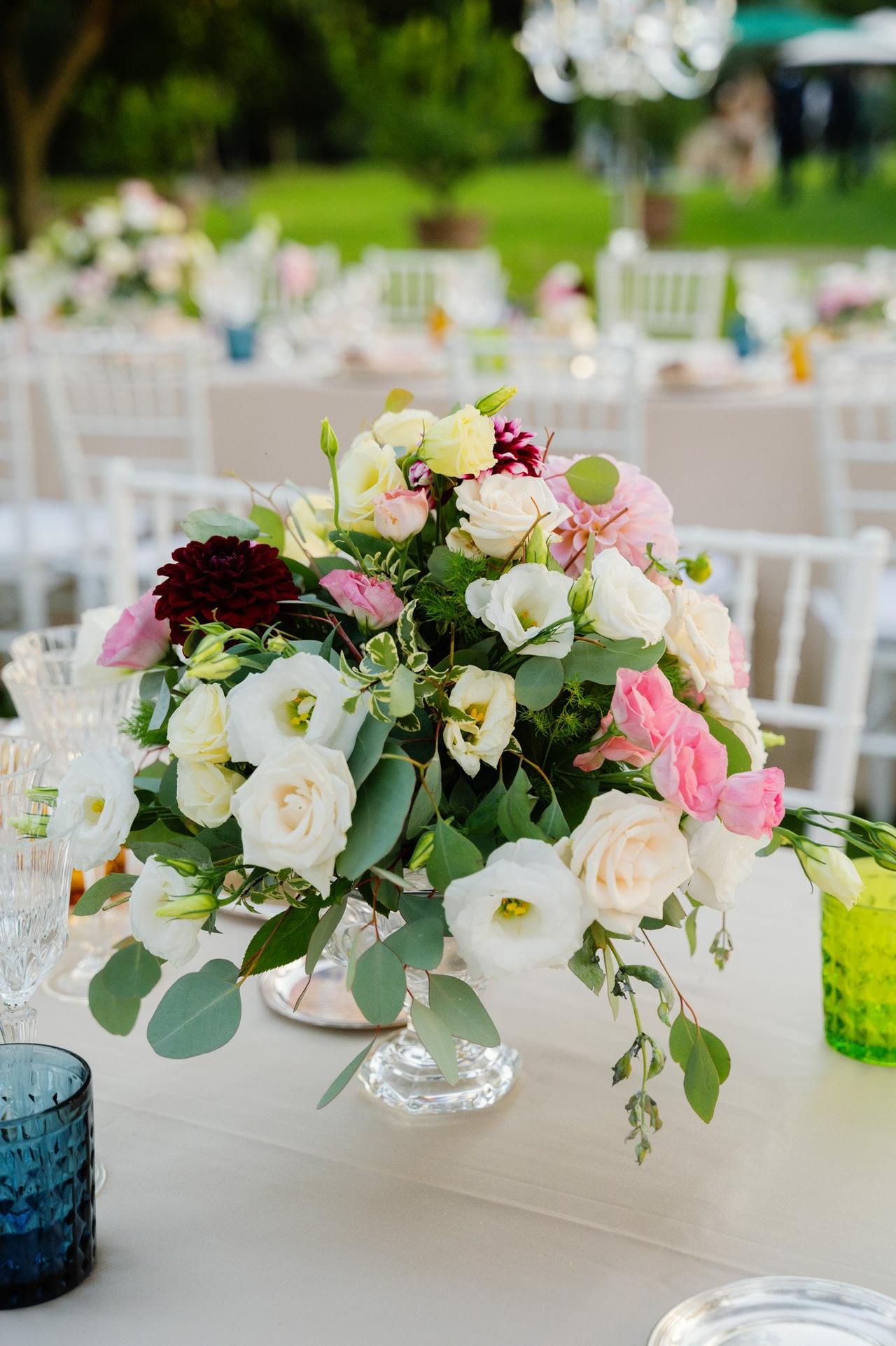 centrotavola fiori matrimonio