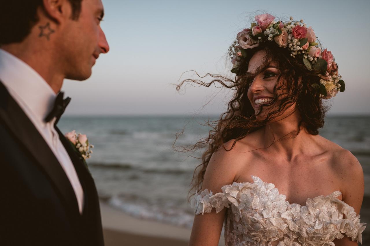 Corone di fiori donne corona di fiori capelli semplice comunione