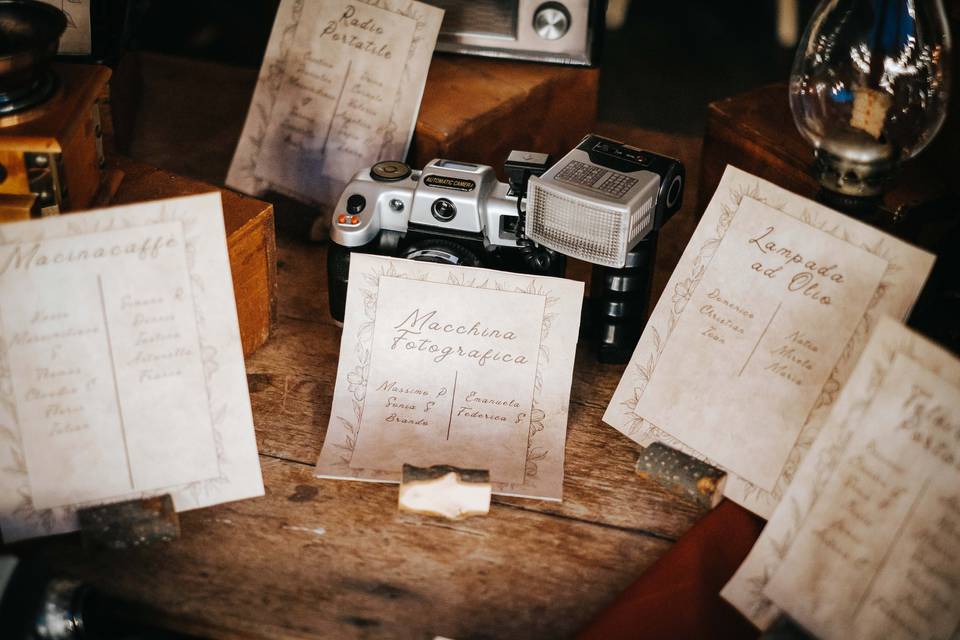Tableau de mariage originali: 80 spunti da scegliere per il vostro ricevimento