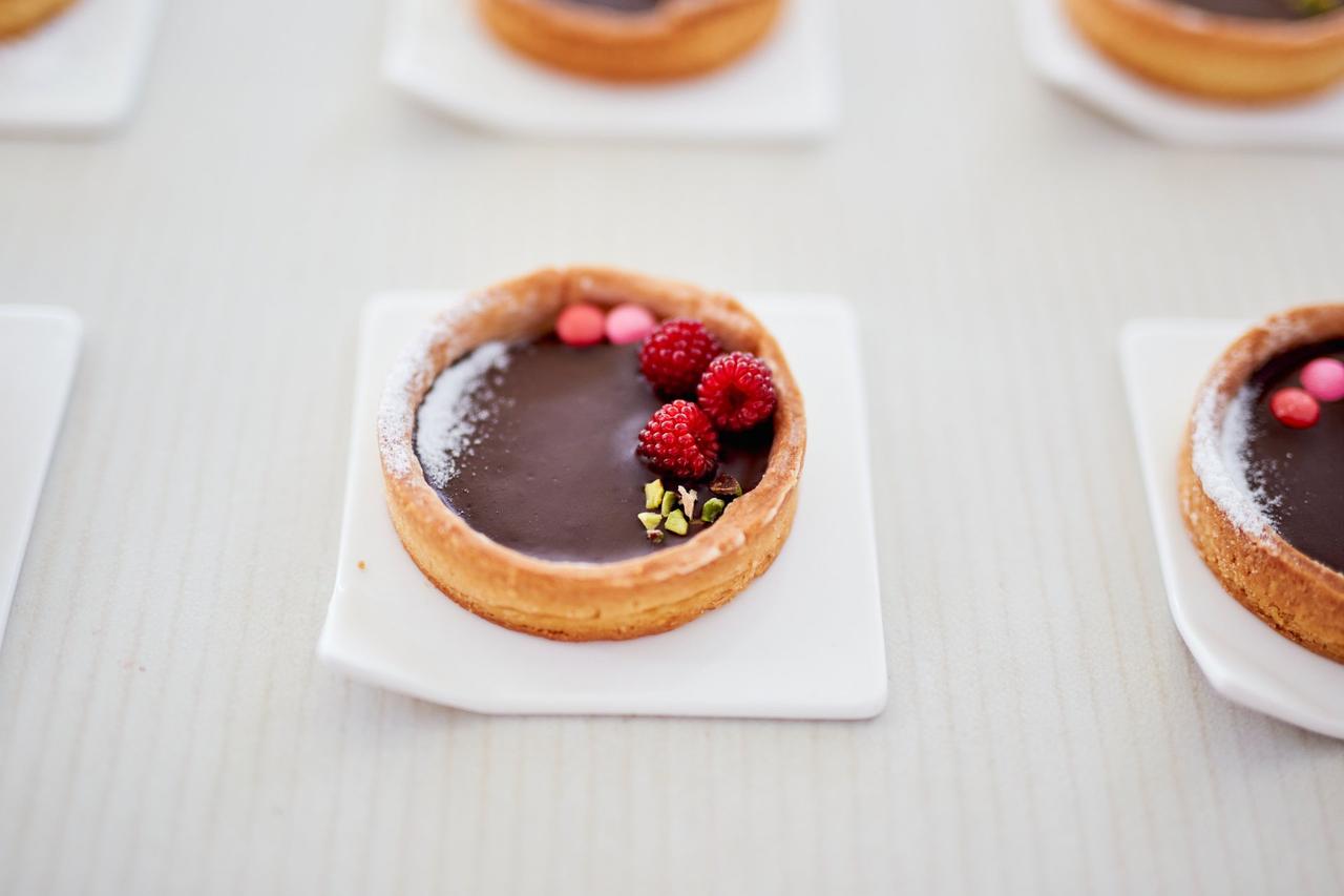 tartelletta dolce con cioccolato