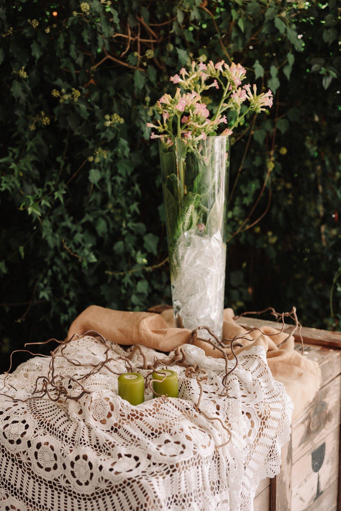 centrotavola per matrimonio rustico