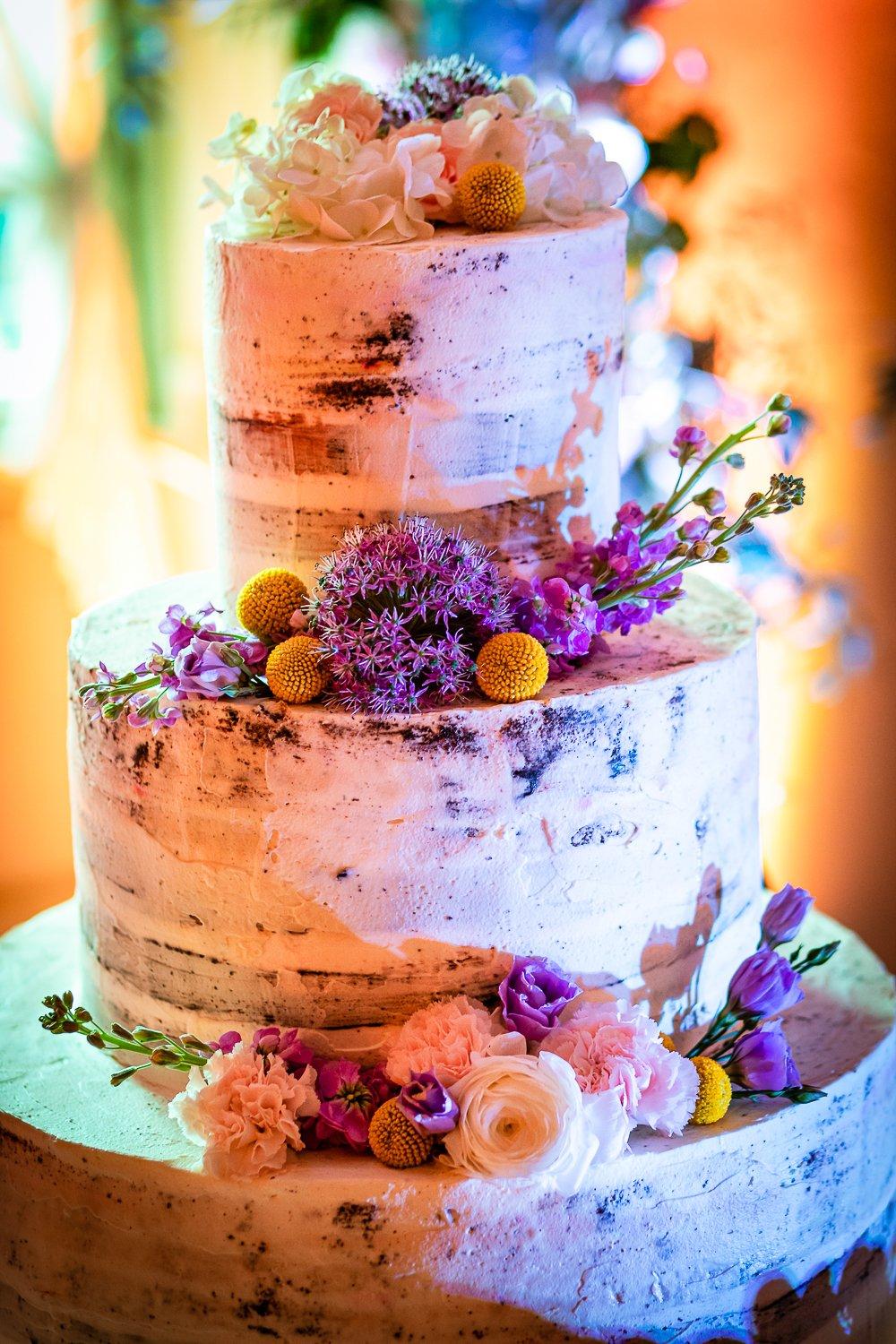 naked cake per matrimonio civile