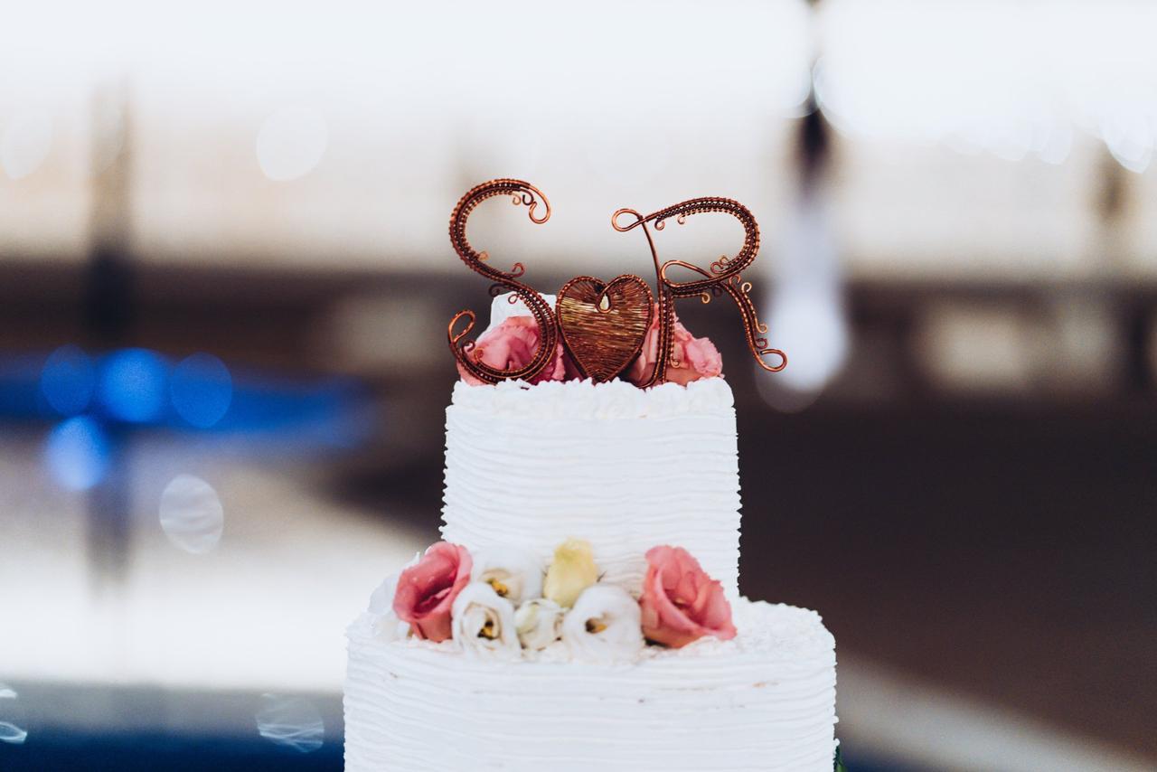 Componi il Cake topper personalizzabile Per Matrimoni e