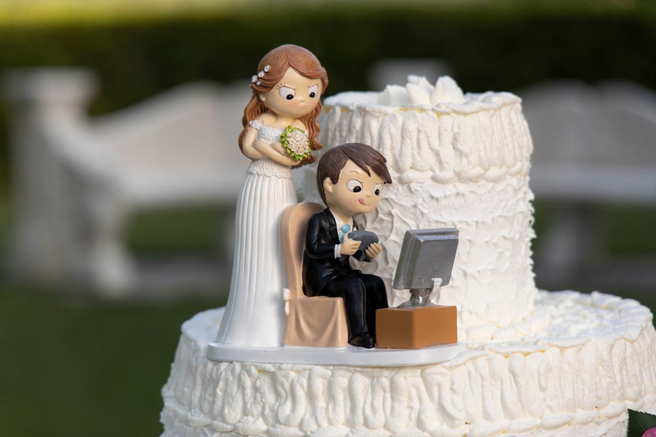 Cake Topper Matrimonio  Statuine per torte nuziali