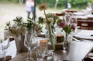 centrotavola matrimonio con fiori