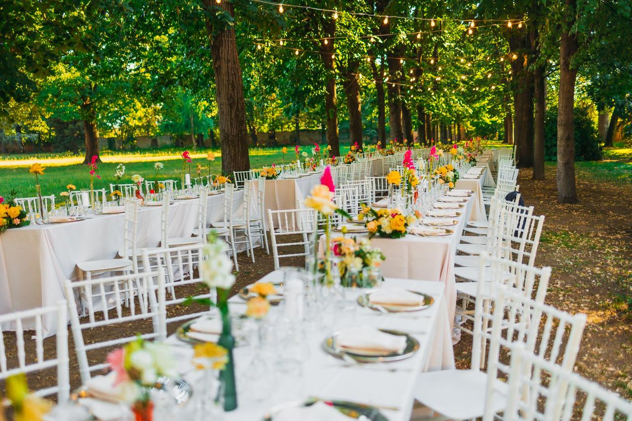 centrotavola fiori matrimonio estivo