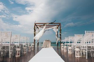 allestimento matrimonio spiaggia