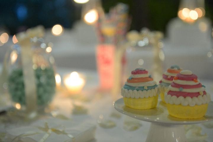 Candy Bar con cupcakes