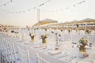 ricevimento allestimento matrimonio spiaggia