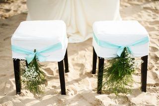 sedie sposi matrimonio spiaggia