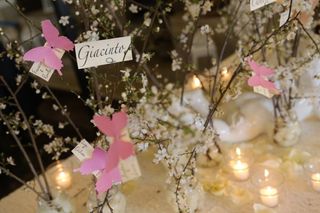 tableau du mariage farfalle