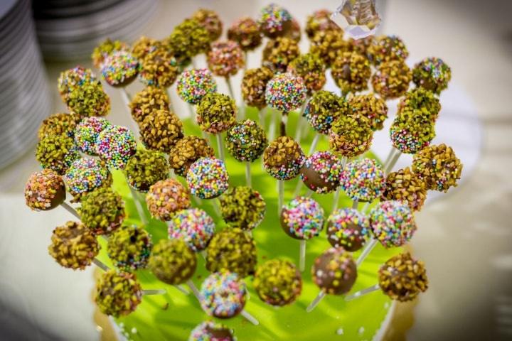 Candy Bar con lollipops di cioccolato