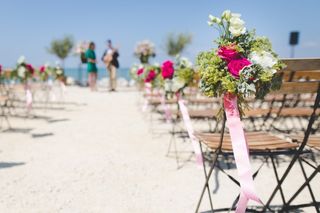 allestimento matrimonio spiaggia