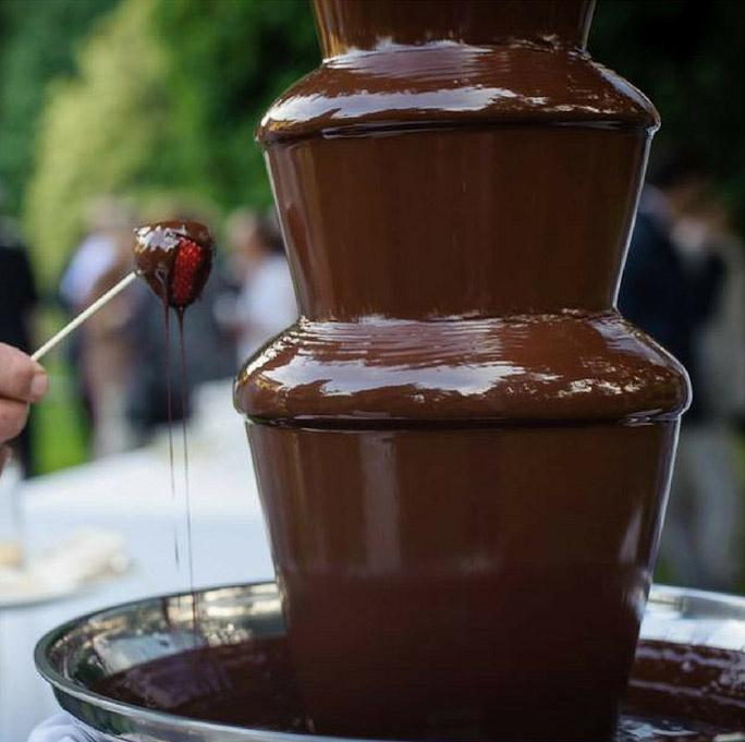 fontana di cioccolato