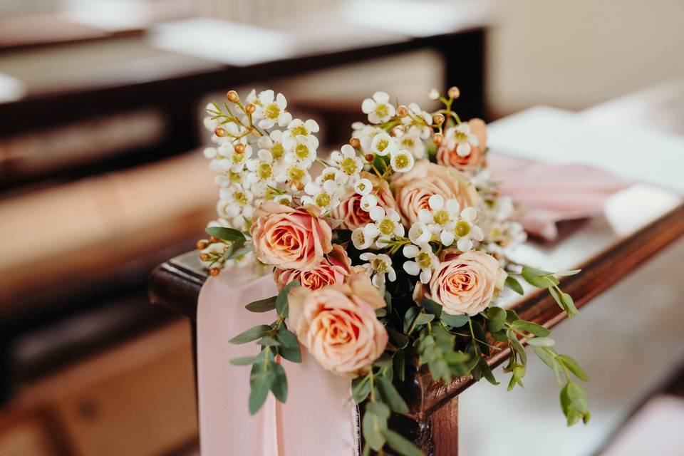 Decorazioni matrimonio con rose: 30 idee per il vostro giorno più bello