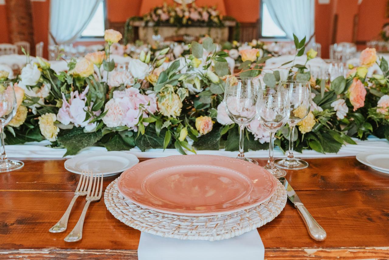 mise en place matrimonio apparecchiatura