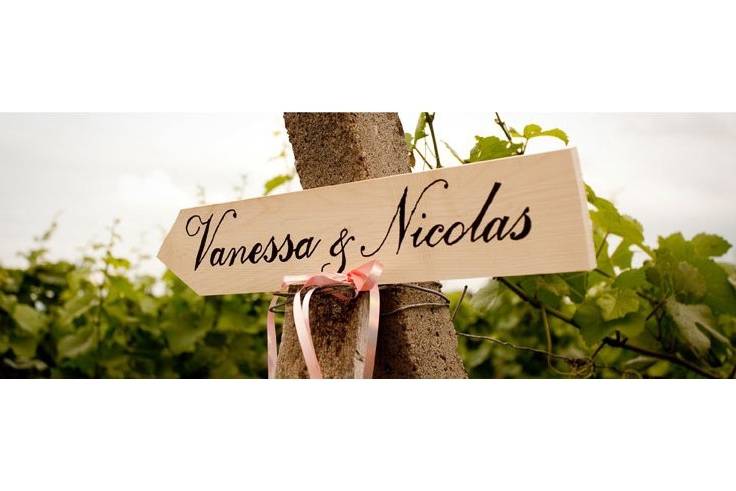 Matrimonio francese vintage per Vanessa e Nicolas