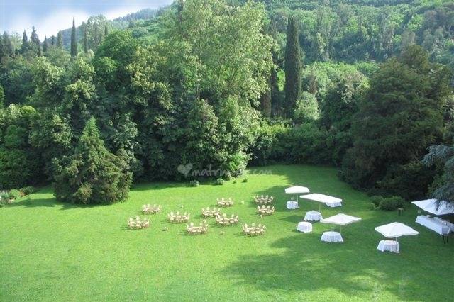 Picnic per matrimonio in stile Manet