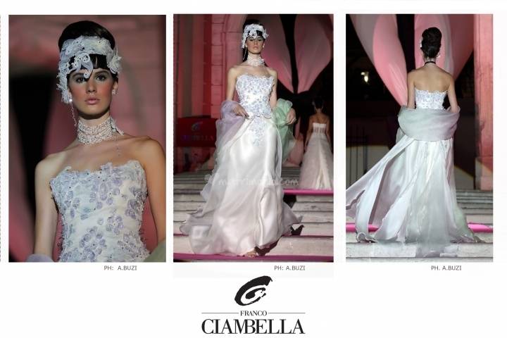 Cristalli tra le tendenze per gli abiti da sposa 2012