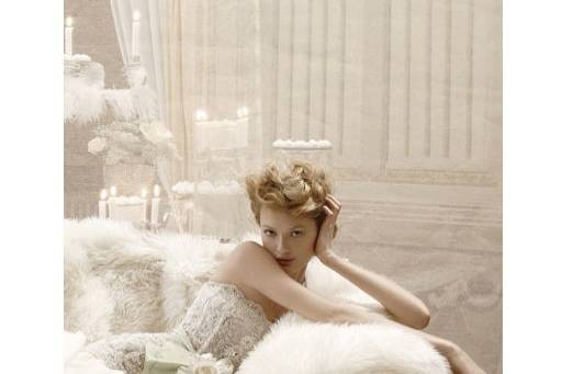 Fiori nella collezione sposa 2012 Aimée Montenapoleone 
