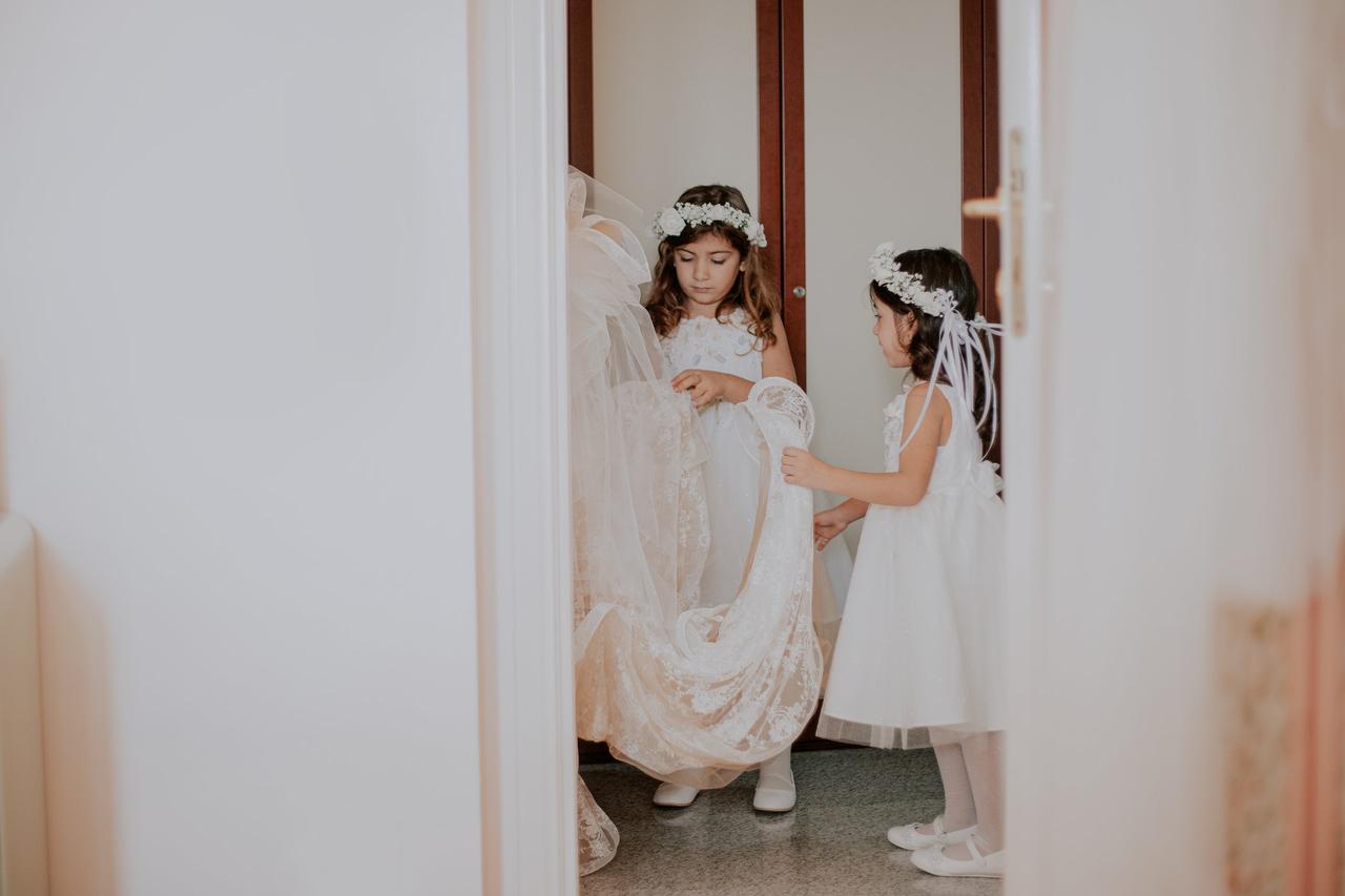 abiti da damigella bambina