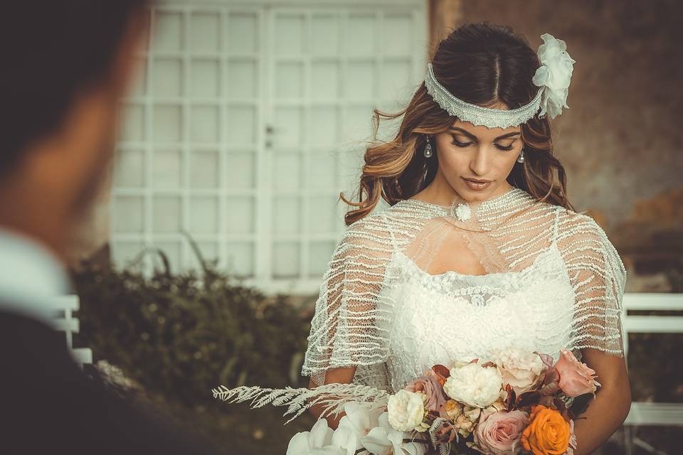 Fascia per acconciatura sposa: per un look ricercato di grande tendenza