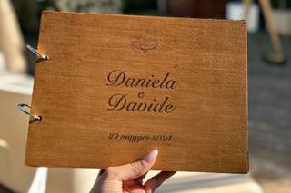 guestbook matrimonio in legno
